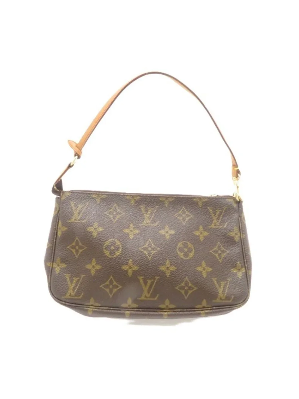 Louis Vuitton Pochette Accessoires Monogram Handbag Canvas
